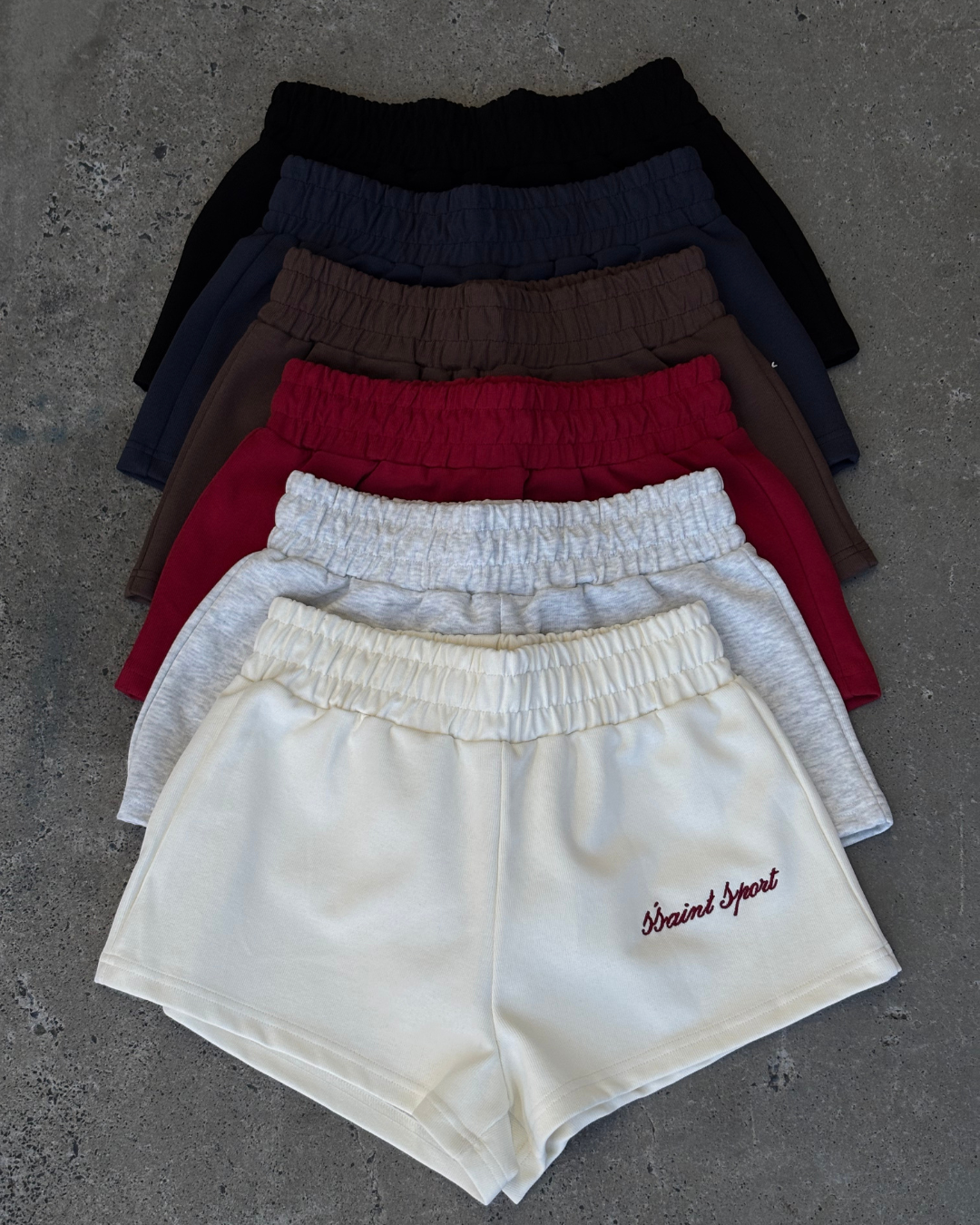 SŚAINT Sport Track Shorts - Navy