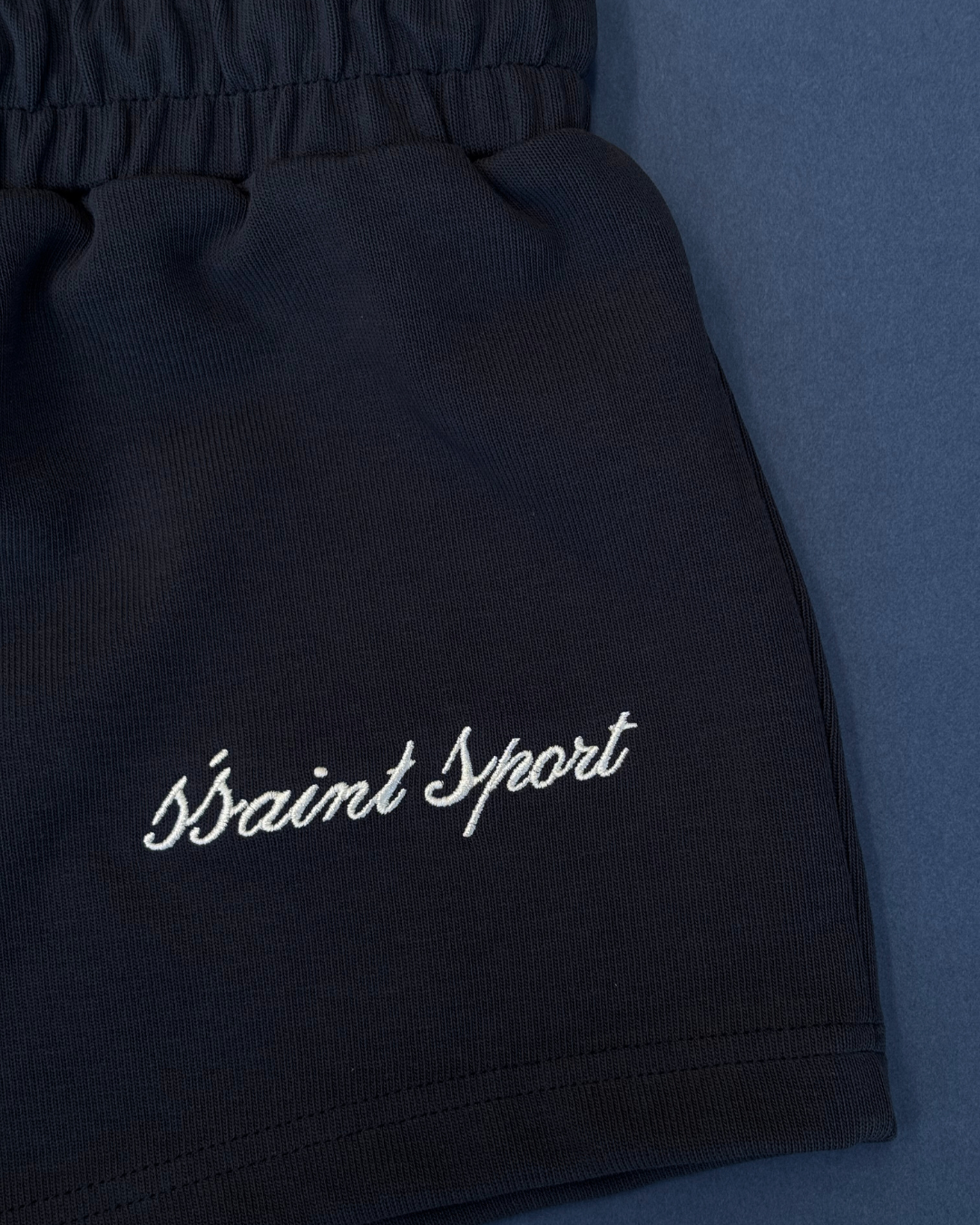 SŚAINT Sport Track Shorts - Navy