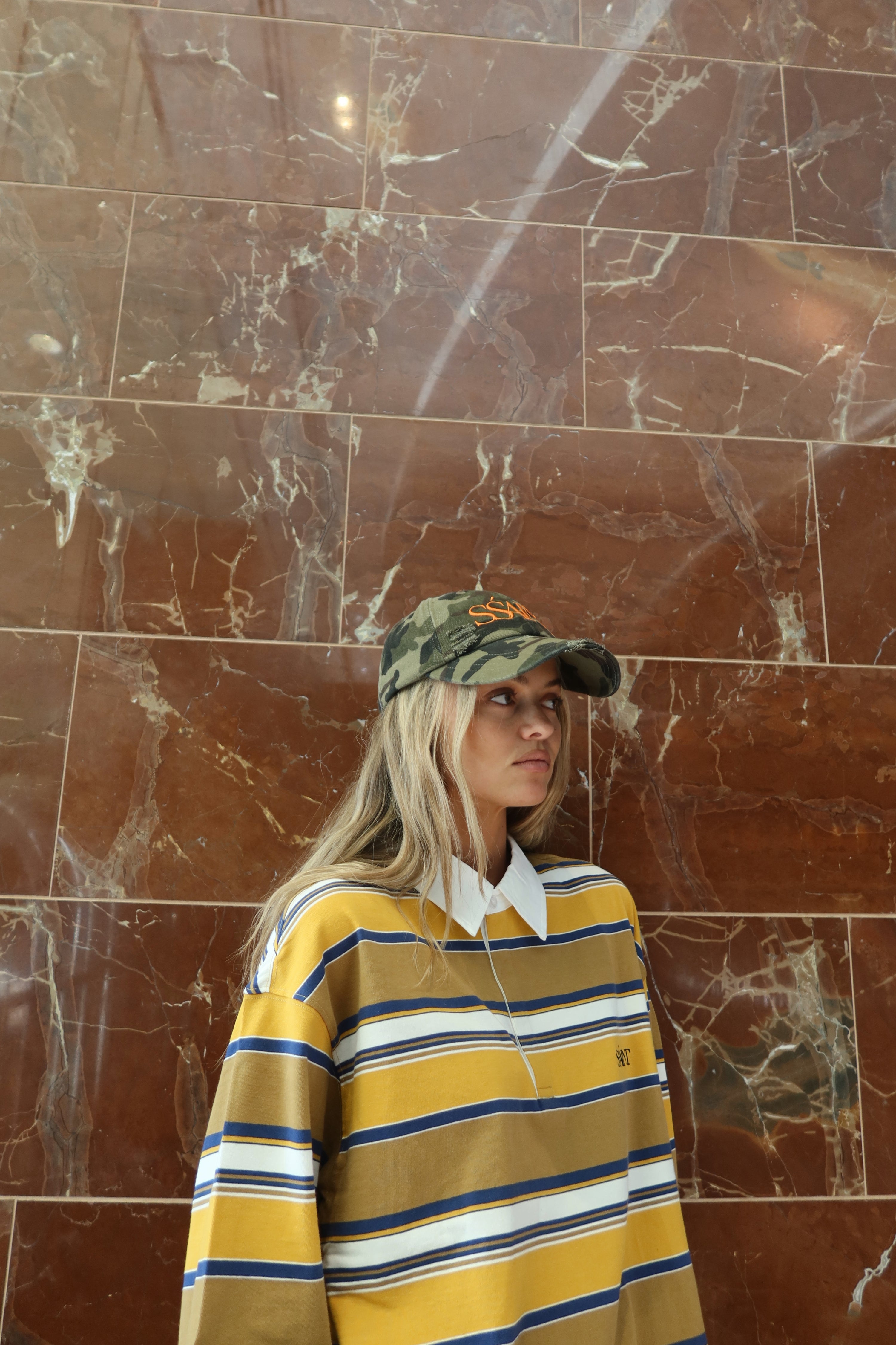 SŚAINT CAMO DAD CAP