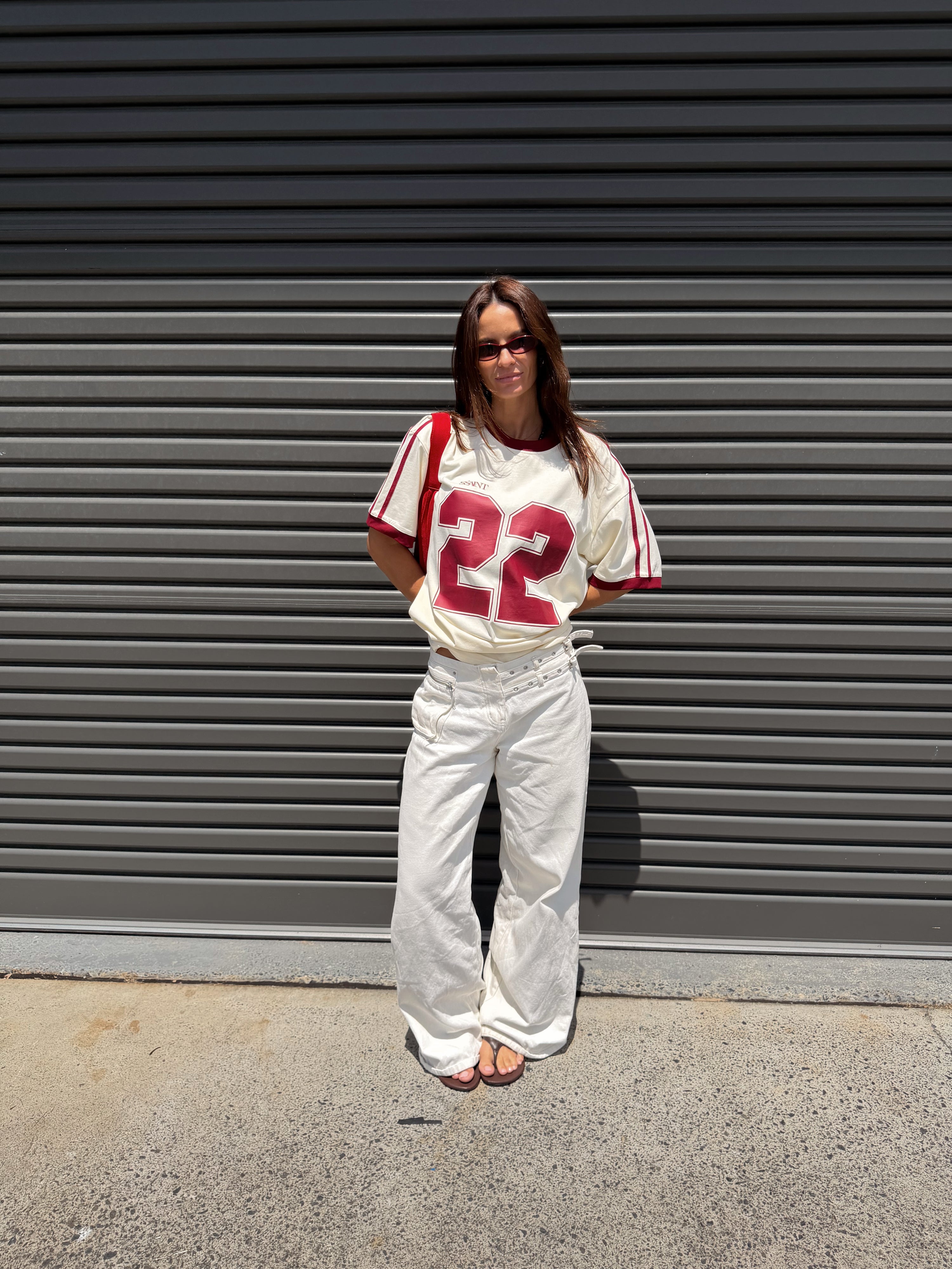 TWENTY TWO TEE - CHERRY